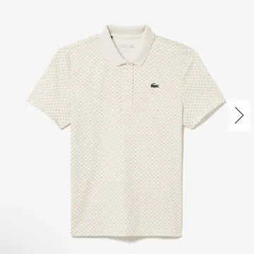 LACOSTE 베이지 피케 셔츠 여성용 골프