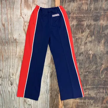 MUNSINGWEAR 80년대 사이드 라인 트랙 팬츠 저지 구제 의류