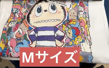 UNIQLO POPMART 러브부 콜라보 T셔츠 화이트 M