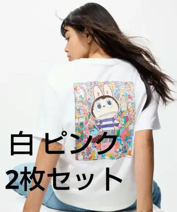 유니클로 popmart UT 라부부 S 2매 세트 UNIQLO