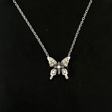 Justin Davis 버터플라이 목걸이 silver925