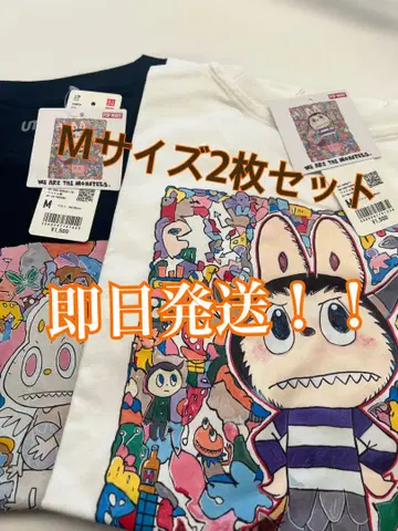 UNIQLO POPMART UT 라부부 M 2매 세트 유니클로