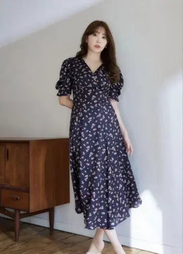 herlipto Marguerite Open Shoulder Dress