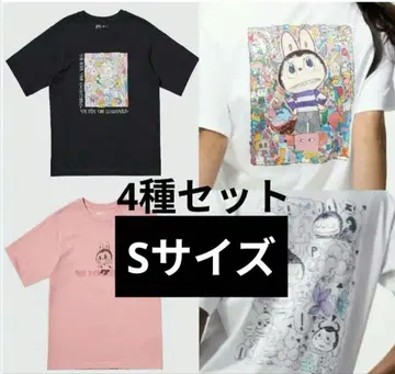UNIQLO POPMART UT 라부부 S 사이즈 4세트