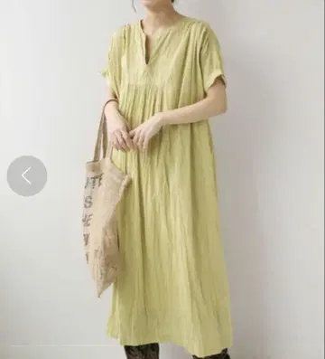 저널 스탠다드 리룸 코튼 보일 프렌치 슬리브 원피스