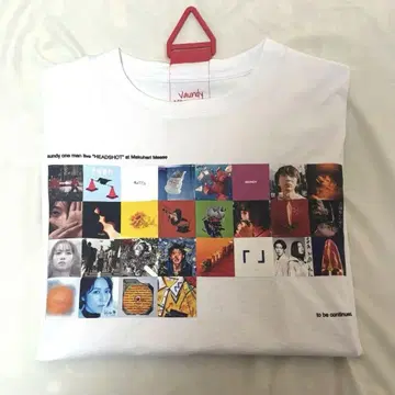 Vaundy Cover Art T-shirt White M