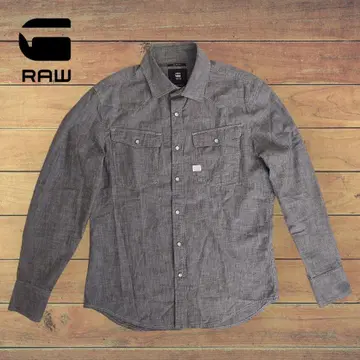G-STAR RAW 지스타로우 슬림핏 셔츠 M