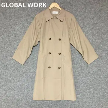 GLOBAL WORK 베이지 트렌치 코트