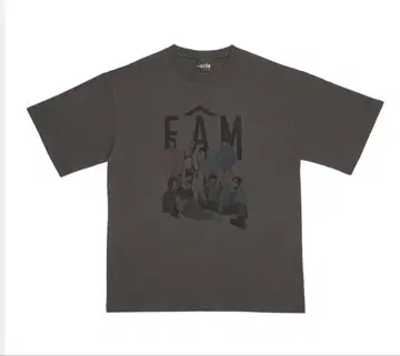 FAM timelesz 티셔츠 차콜 그레이