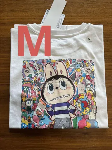 UNIQLO POPMART UT 유니클로 팝마트 라부부 M 화이트