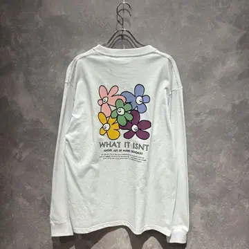 [무료배송] 미사용 새상품 택 포함 MARKGONZALES 롱T 화이트