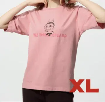 UNIQLO POPMART UT 라부부 XL 사이즈 유니클로 핑크