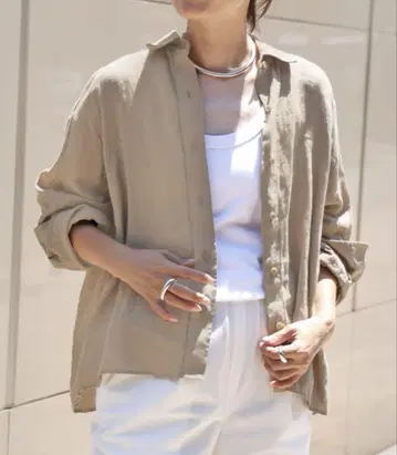 Deuxieme Class Linen 셔츠