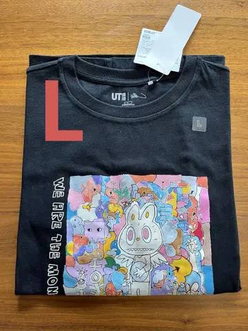 UNIQLO POPMART UT 유니클로 팝마트 라부부 L 블랙
