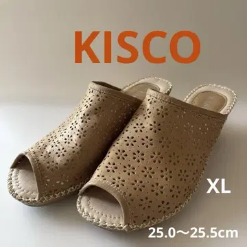KISCO 베이지 뮬 XL 25~25.5cm