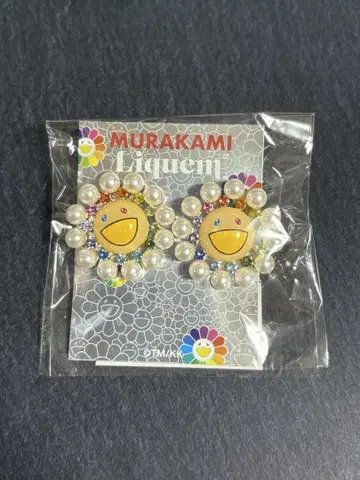Murakami x Liquem 꽃 귀걸이 무라카미 다카시 카이카이키키