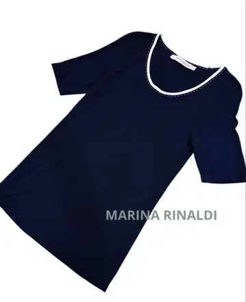 새상품급 MARINA RINALDI 마리나리날디 니트 네이비