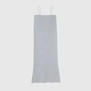 시루무린 패드 in RIB mermaid 라인 드레스
