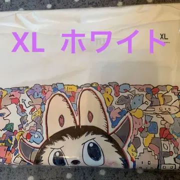 유니클로 라부부 유니클로 UT POP MART XL 화이트