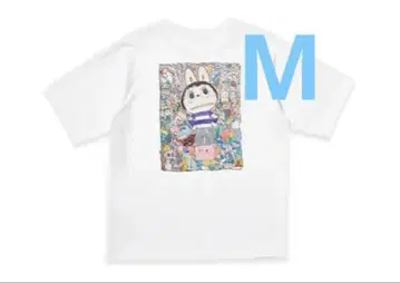 UNIQLO POPMART UT 유니클로 팝마트 라부부 화이트 M