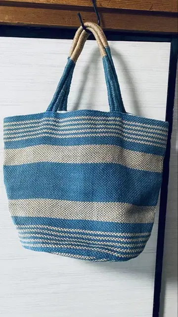 Maison Bengal 보더 주트 백 토트백