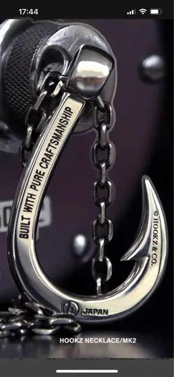 HOOKZ NECKLACE/MK2 실버 액세서리