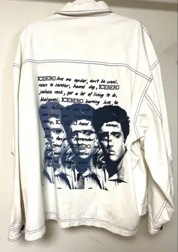 90s ICEBERG 엘비스 프레슬리 자켓 빈티지
