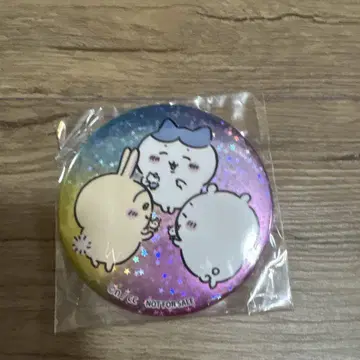 치이카와 마켓 한정판 혜택 홀로그램 캔뱃지
