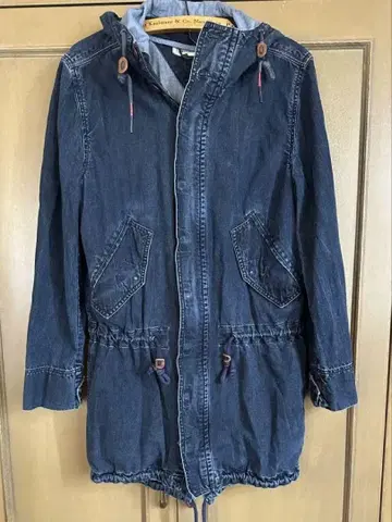 빈티지 HILFIGER DEMIN 후드 데님 자켓