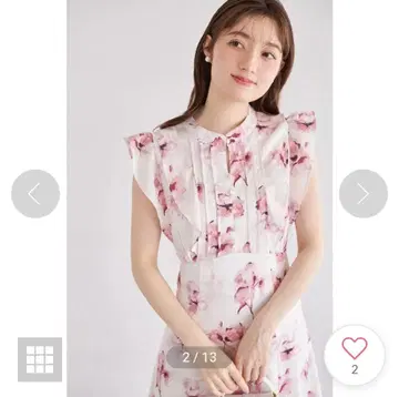 tocco closet 수채화 플라워 원피스