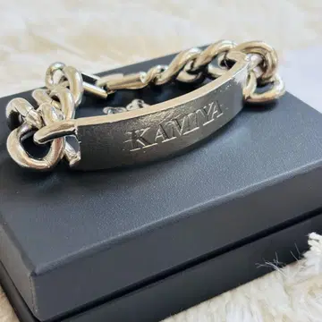 kamiya 팔찌 체인 팔찌 실버 블레스 카미야