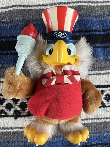 80s 이글 샘 피규어 봉제 인형