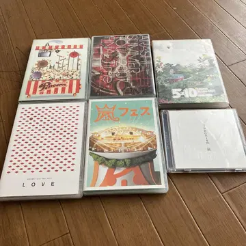 ARASHI 라이브 DVD 세트 5 타이틀 + japonism