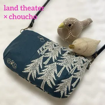 726 양면 숄더백 land theater x choucho