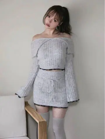 andmary 앤드마리 Erin 레이스 knit set up