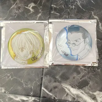 hunter x hunter 헌터헌터 캔뱃지 크라피카 레오리오