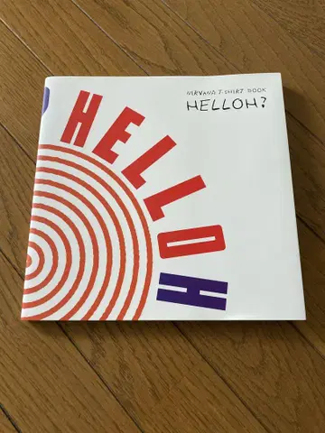 NIRVANA T-shirt Book HELLOH?
