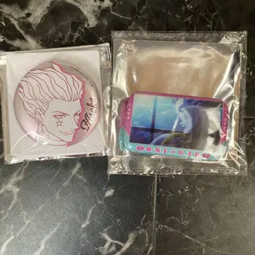 HUNTER x HUNTER 스퀘어 캔뱃지 히소카 캔뱃지