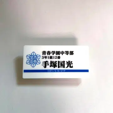 테니스의 왕자님 명찰 배지 컬렉션 세이슌 학원 중등부 테즈카 쿠니미츠