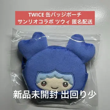 TWICE 산리오 캔뱃지 파우치 쯔블리 키키라라