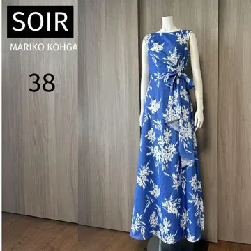 미사용 소와르 리조트 드레스 MARIKO KOHGA 롱 드레스 38