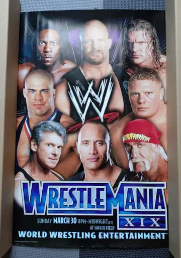 WWE 포스터