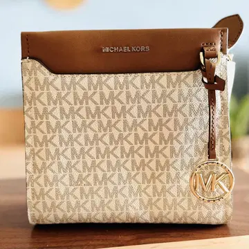 MICHAEL KORS 라지/AC-2302/숄더백/WHT/올 패턴