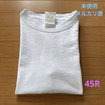 [익명 배송] 미사용 금년 45R 티셔츠 화이트