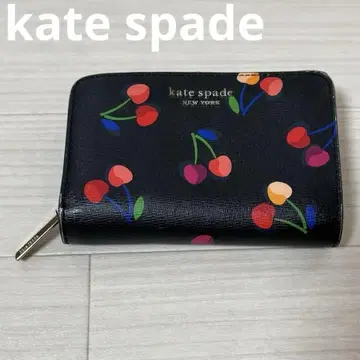 kate spade 체리 패턴 반지갑