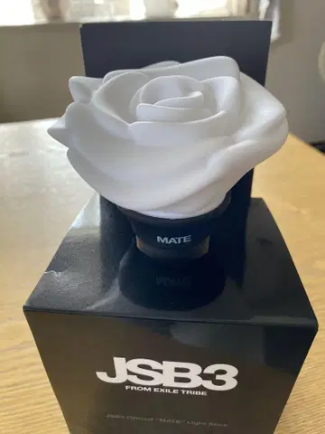 JSB3 화이트 응원봉 장미형