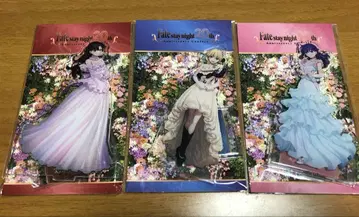 Fate/stay night 20주년 기념 콘서트 아크릴 스탠드 3종