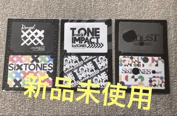 SixTONES 스티커 3매 세트