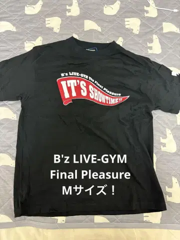 초레어 M!B'z LIVE-GYM Final Pleasure 티셔츠