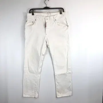 Dsquared2 디스퀘어드 컬러 데님 팬츠 화이트